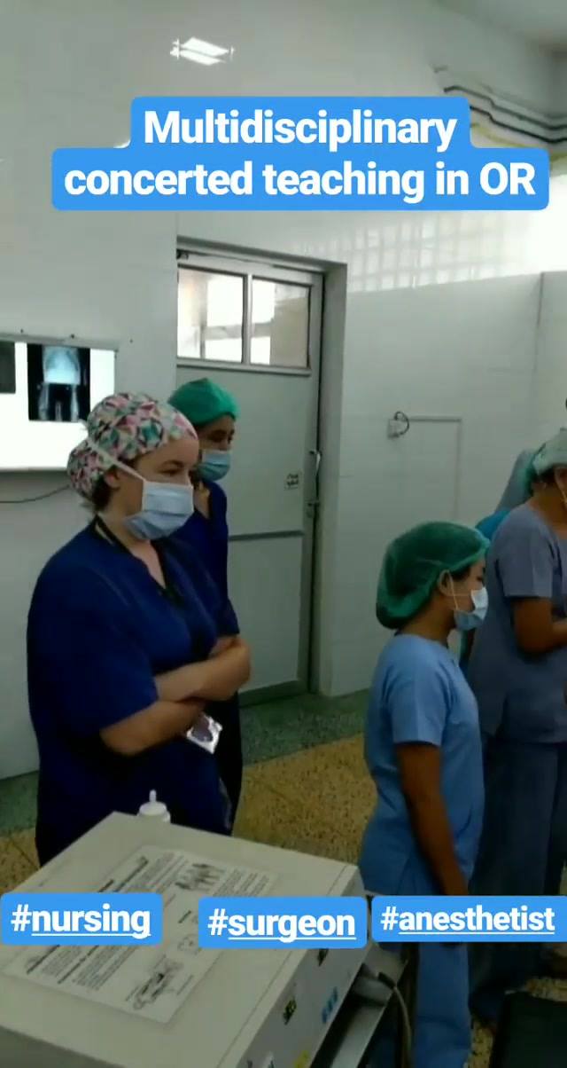 Myanmar 2018 - Training session